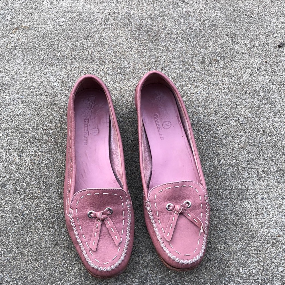 Cole Haan pink loafers size 8.5 women